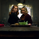 Miranda Otto and Lucy Davis as Zelda and Hilda, Sabrina’s aunts.